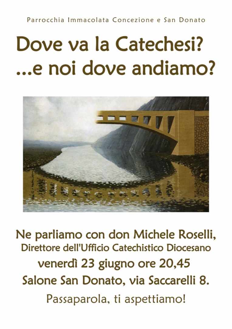 Dove va la Catechesi