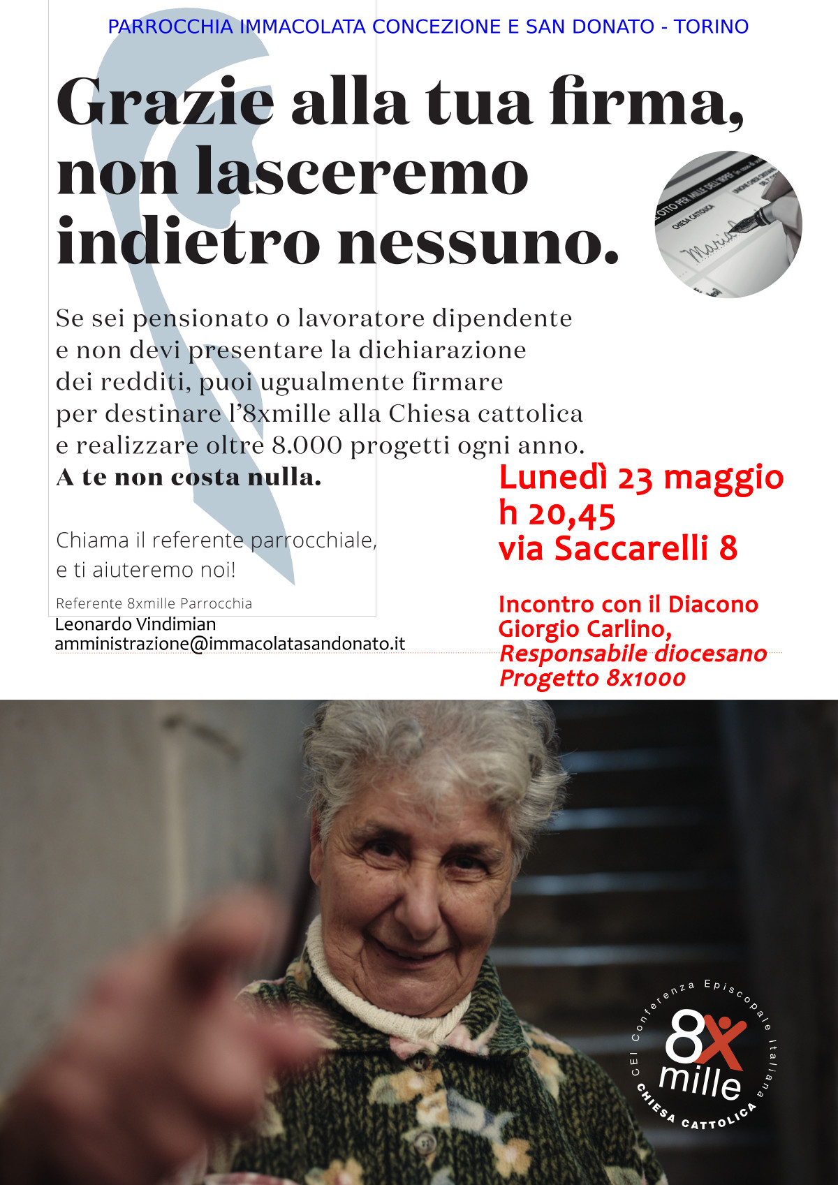 Locandina Progetto unafirmaXunire2
