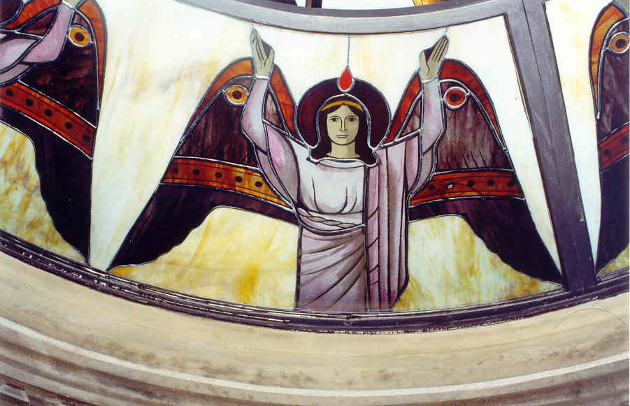 Vetrata cupola dettaglio